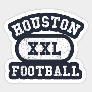 Houston Football Sticker